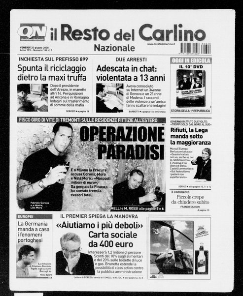 Il Resto del Carlino : giornale dell'Emilia